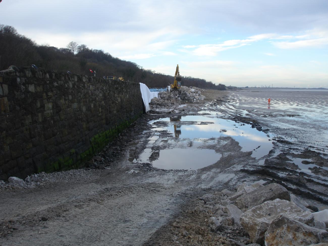 Mostyn Sea Wall Repairs | Wrekin